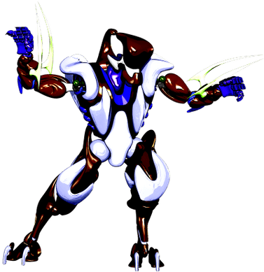 Multicolor Robot Arms Spread - Robotic Arm (400x400)