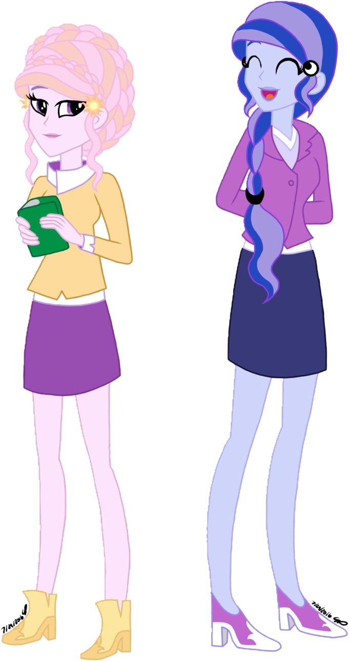 Psshdjndofnsjdkan Principal Luna And Vice Principal - Mlp Young Principal Celestia (1024x1365)