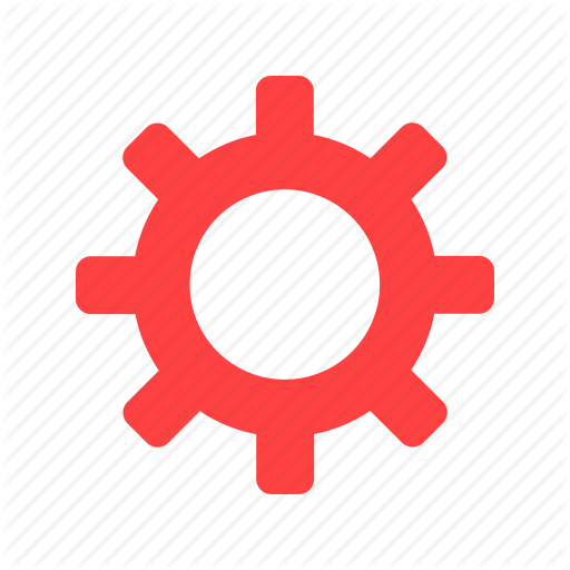 Search Icon Red Color - Set Up Icon Png (512x512)