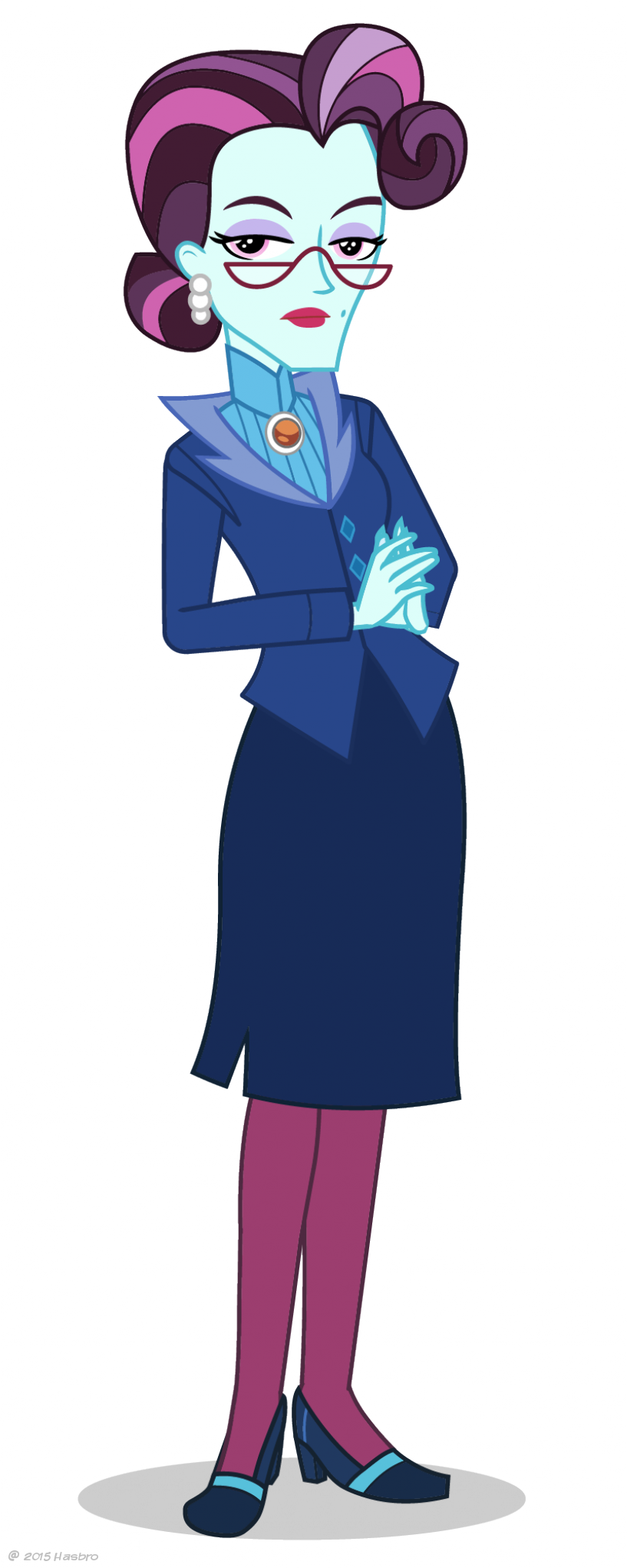 Principal Cinch - My Little Pony Equestria Girls Legend Of Everfree Characters (817x2043)