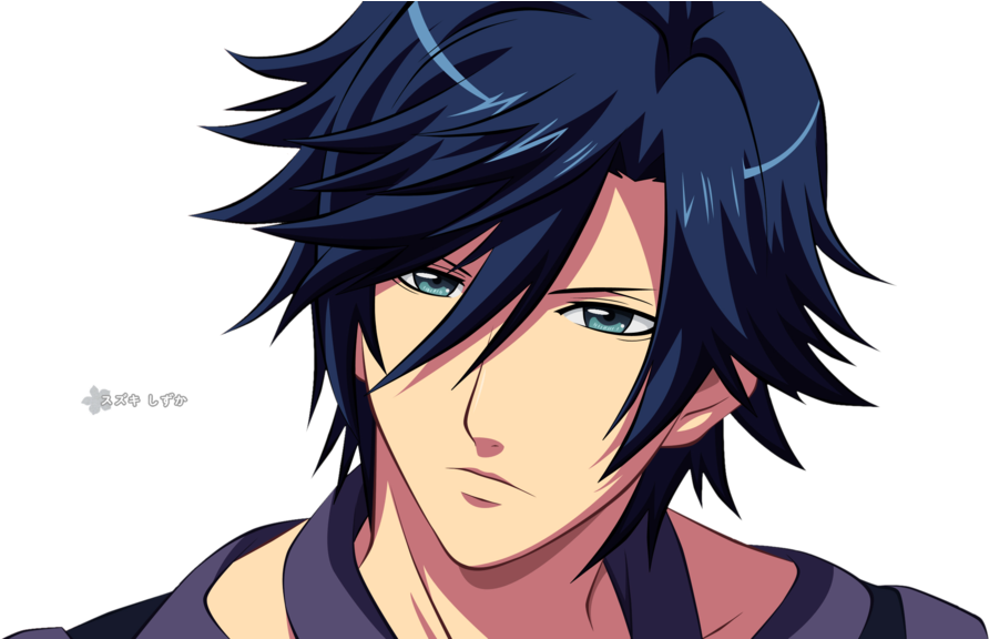 Kawaii Anime Cutest Blue Haired Anime Character - Uta No Prince Sama Tokiya (900x575)