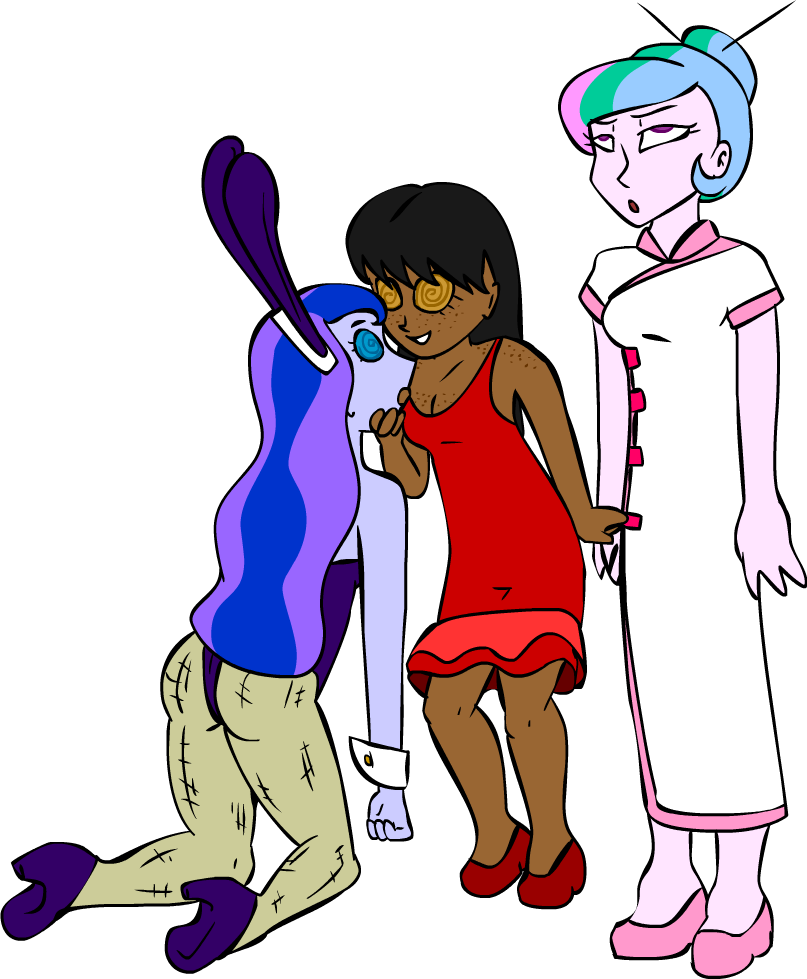 Getting A Bunny And A Waitress By Danteshadow1 - Princess Celestia (807x979)