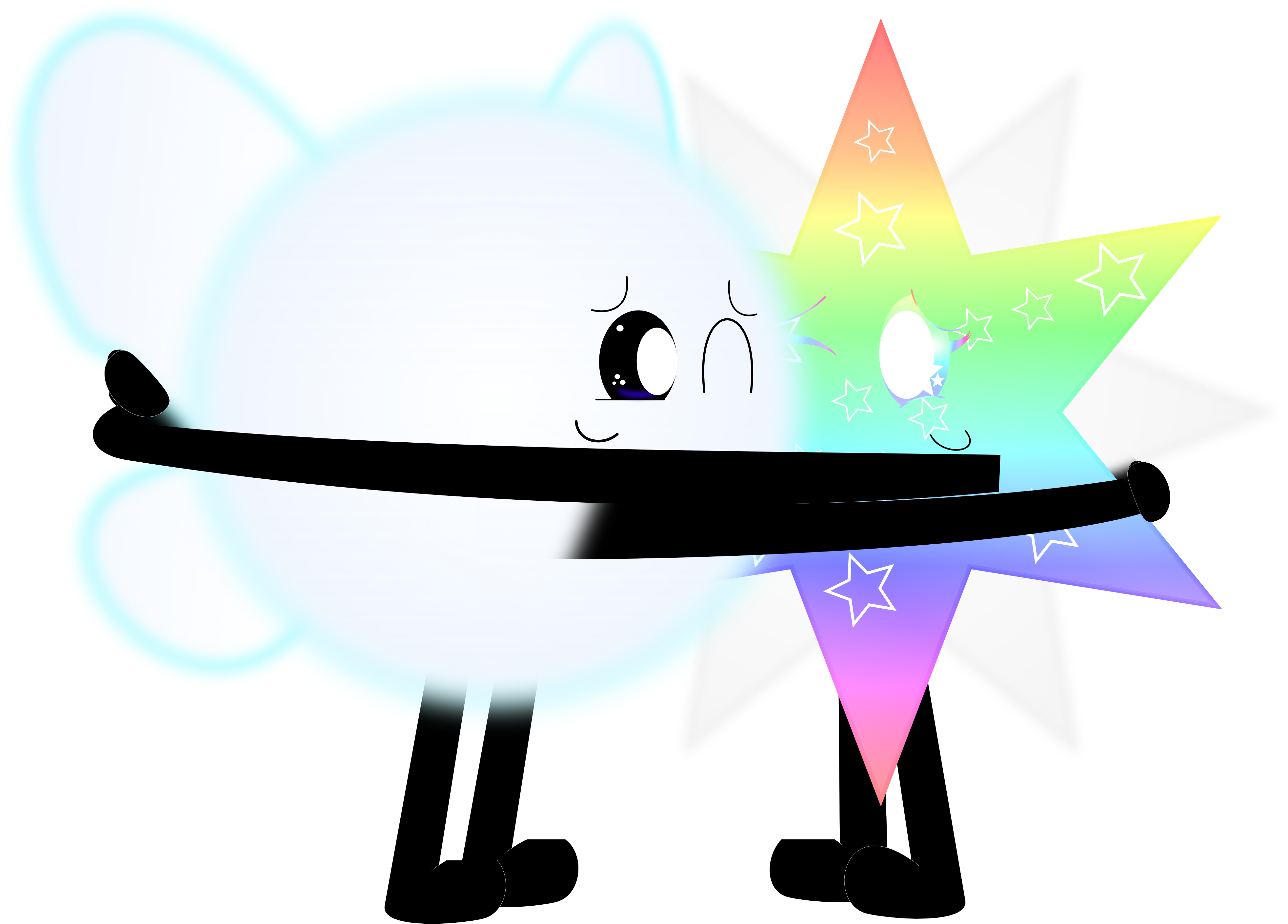 Stars Shine For You By Ascerious - Cartoon (3928x2818)