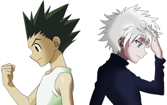 Gon And Killua Are Exact Opposites - Hunter X Hunter Gon And Killua (602x338)