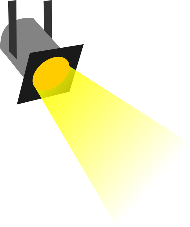 Light Shine Clipart 2 By Sara - Hollywood Themed Clip Art (790x750)
