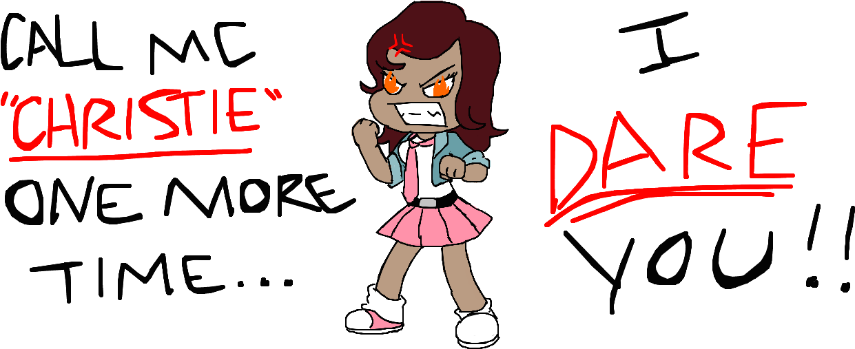 It's Kirstie, People K I R S T I E By Gleefulchibi - Cartoon (1285x535)