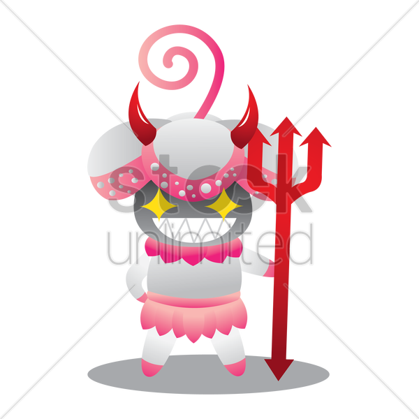 Demon Clipart Crown - Devil (600x600)