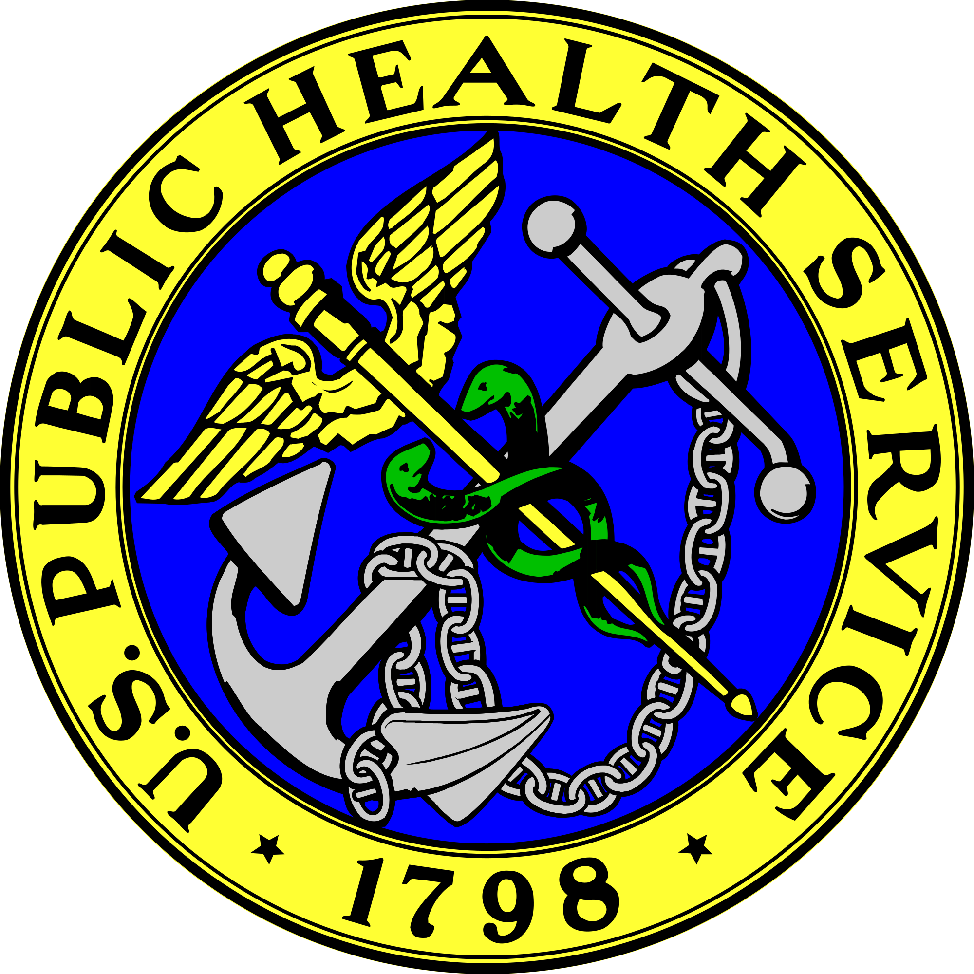 Nation Cliparts 2, Buy Clip Art - United States Public Health Service (2000x2000)