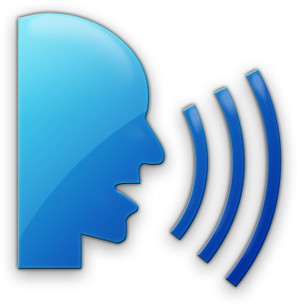 Text To Speech Server On Cloud Platform - Speaking Clip Art (420x420)