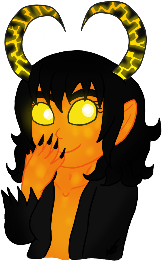 Lava Demon Inari By Nayacat - Illustration (649x947)