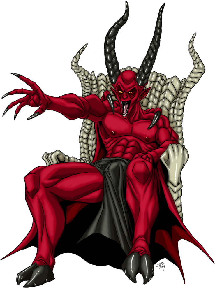 Lucifer Devil Demon Satan Clip Art - Devil (786x1017)