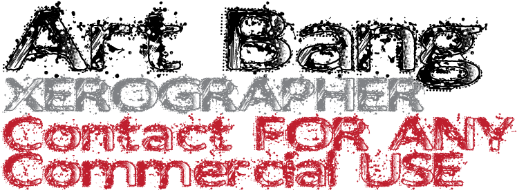 Illustration © Xerographer Fonts - Illustration (787x310)