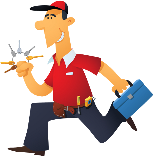 Commercial Locksmith - Imagen De Un Cerrajero (400x400)