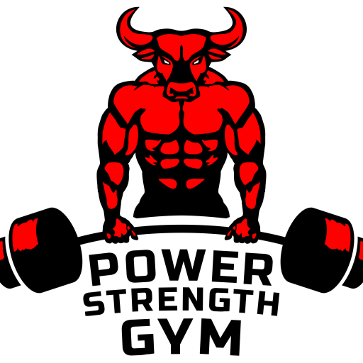 Cropped Logo Power Strength Gym Orlando - Power Strength Gym Logo (512x512)