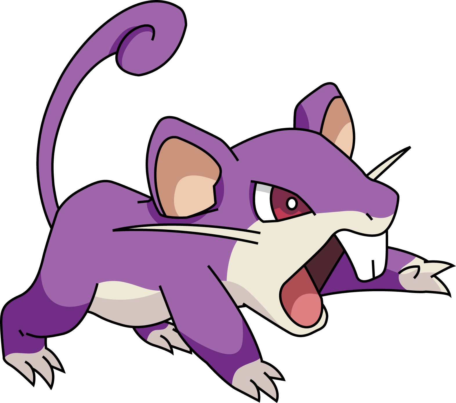 Ra Ta Ta Ta Ta Ta Ta Ta Ta Ta - Rattata Pokemon Go Png (1572x1388)