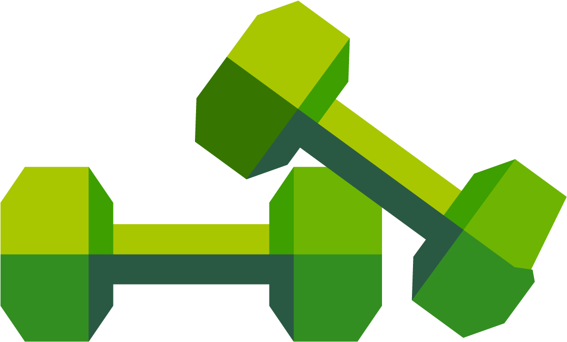 Dumbbell Physical Fitness Bodybuilding Icon - Mancuernas Vector (1181x1181)