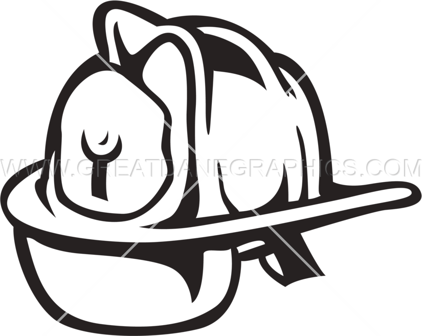 Fire Fighter Helmet - Illustration (825x657)