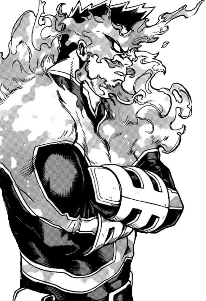 Armsmaster Was Just Endeavor In - Endeavor My Hero Academia (1264x1012)