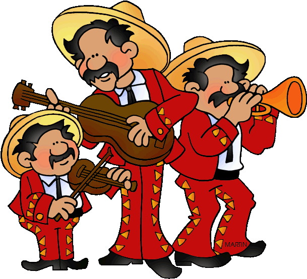 Band Clip Art Free Clipart Images - Hispanic Heritage Clipart (648x588)