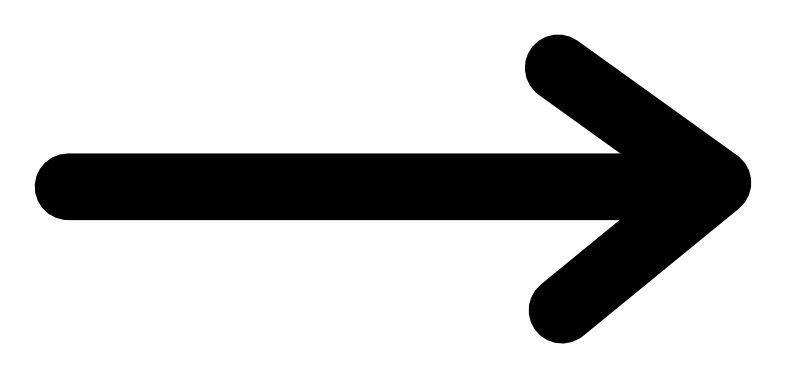 Black Arrow Clip Art - Line With An Arrow (800x800)