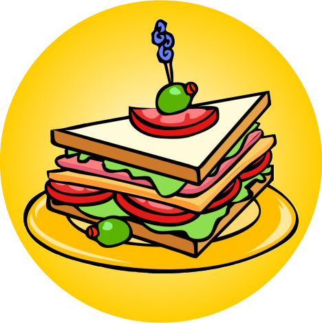 Midfare Menu - Food Clip Art (468x469)