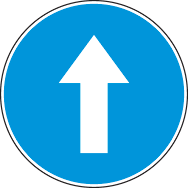 Wall Colour - Arrow Icon Png Blue (374x374)