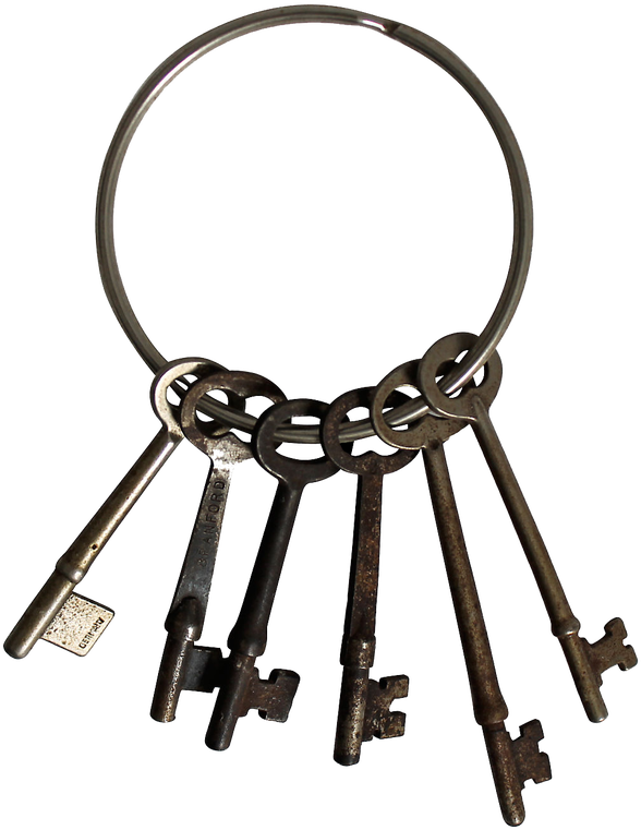City Of Hope - Transparent Background Old Keys Png (669x800)