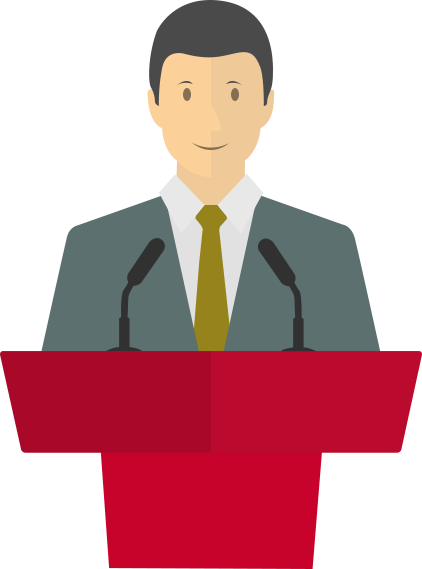 Speaking Transparent Background - Public Speaking No Background (422x569)