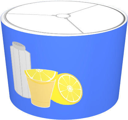 Salt, Lemon And Tequila - Orange Drink (674x516)
