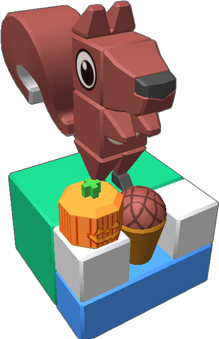 A Nice Squirrel - Illustration (768x768)