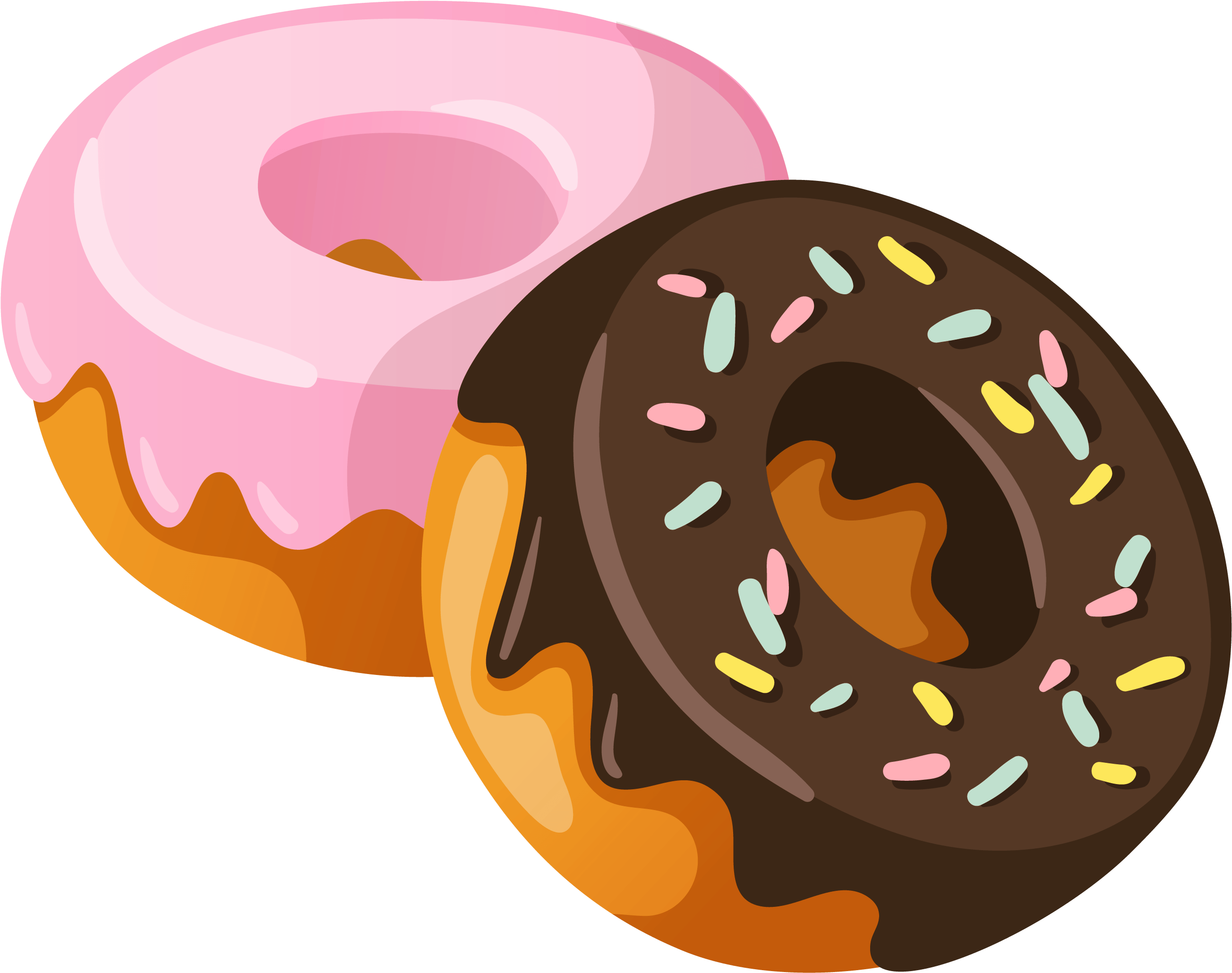 Donut Clipart (2787x2214)