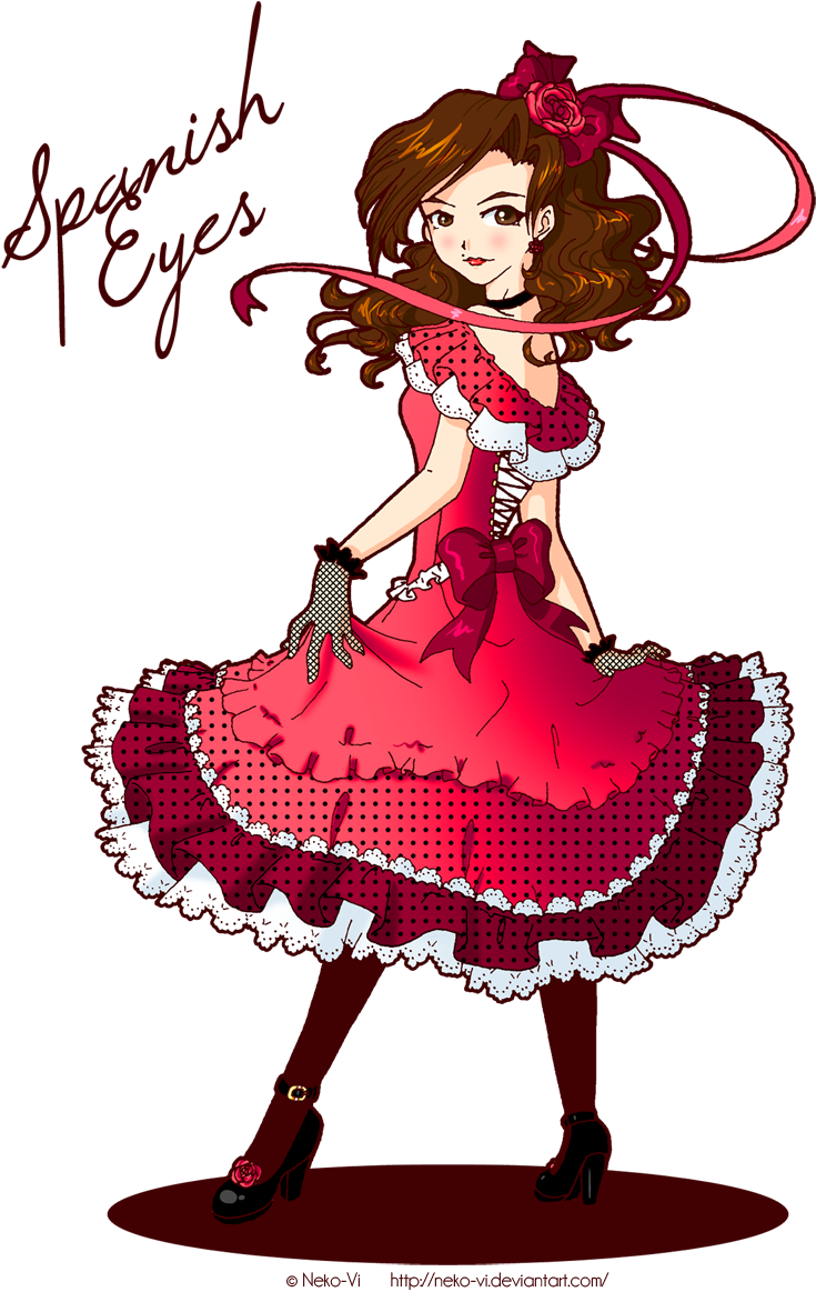 Spanish Clipart Spanish Person - Deviantart By Neko Vi (827x1169)