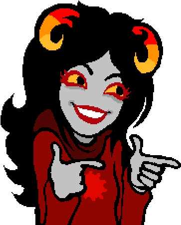 6710643 - Aradia Double Pistols And A Wink (440x508)