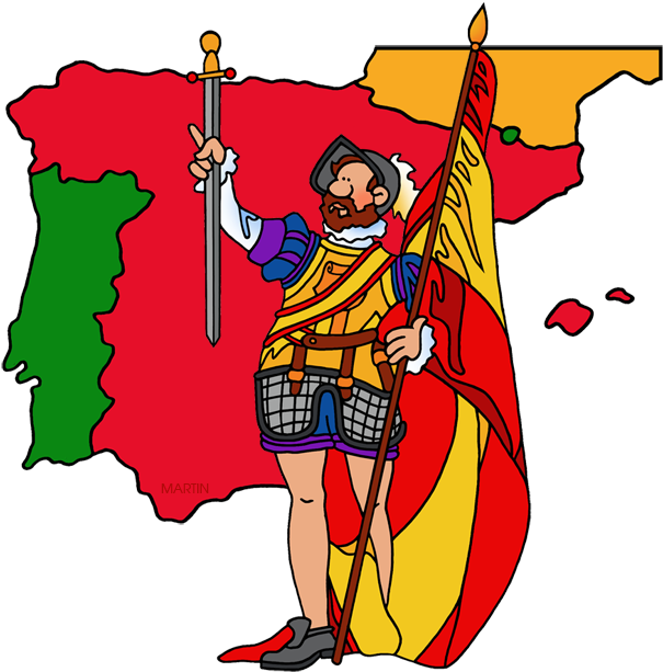 Vasco Nunez De Balboa - Cartoon (648x624)