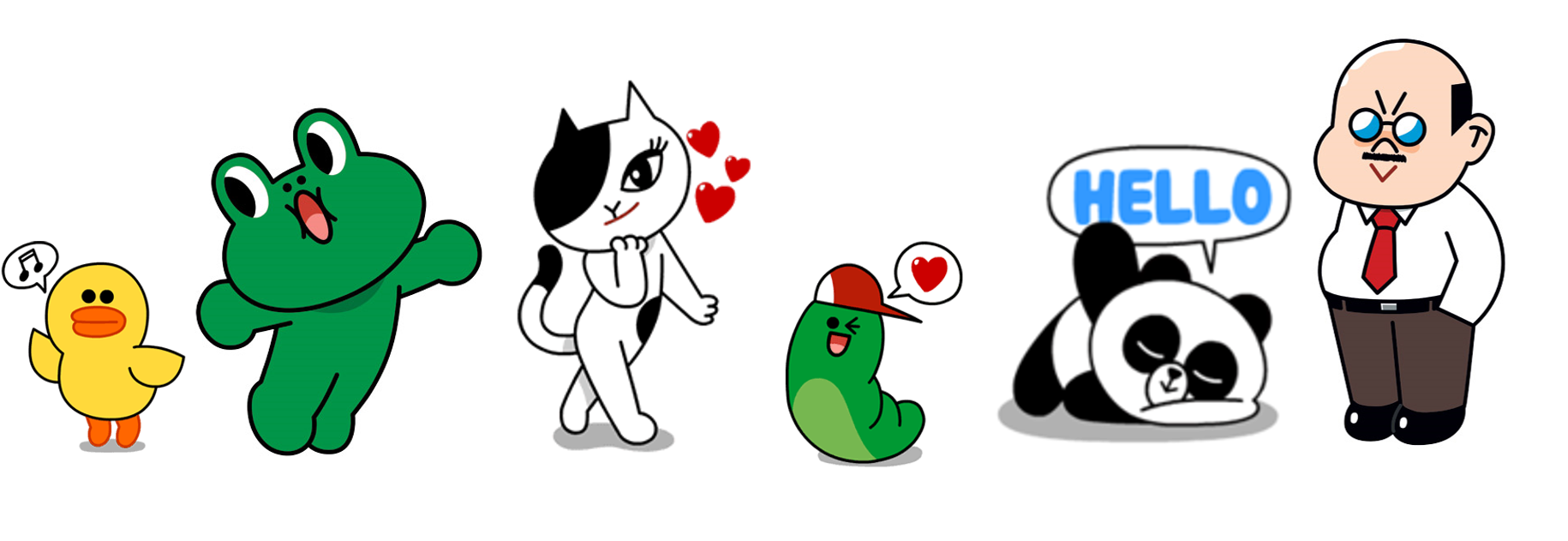 Anyway, If You Haven't Known, Line Friends Hails From - Portable Network Graphics (1846x630)