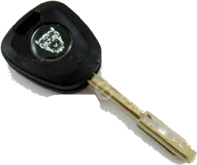 Old Car Keys Isolated On White Stock Photo - Old Jaguar Car Key (476x385)