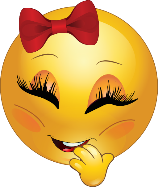 Shy Smile Clipart - Emojis Emojis Emojis Journal (512x605)