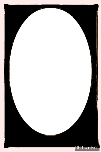 Worn Frame - Circle (400x600)