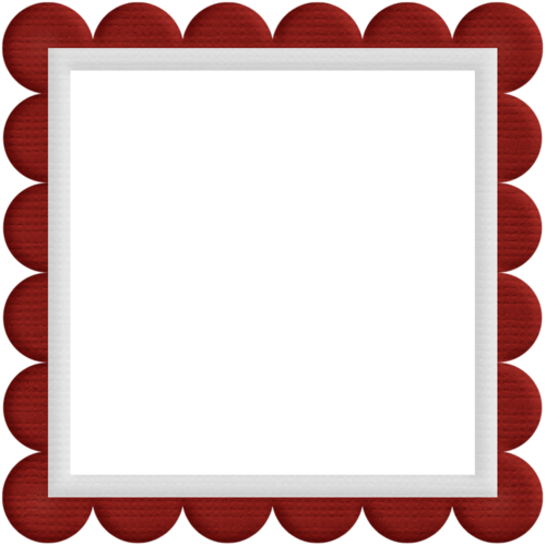 Aw Woodland Frame 4 - Label Frames Png Red (500x500)