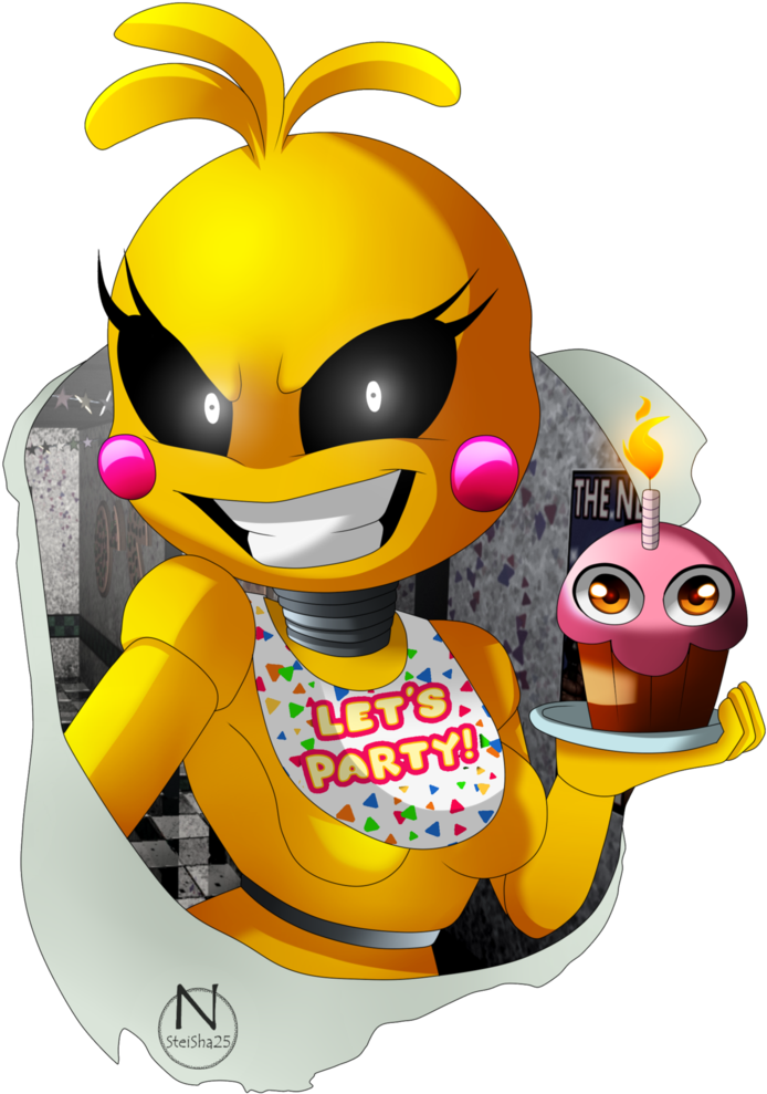 Video Game - Fnaf 2 Toy Chica (744x1074)