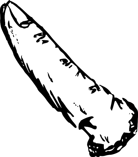 Part, Outline, Cartoon, Finger, Body, Index, Fingers - Finger Black And White (561x640)