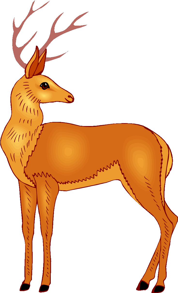 Deer Clip Art Vector Free Clipart Images Clipartix - Dear Clipart (750x1222)
