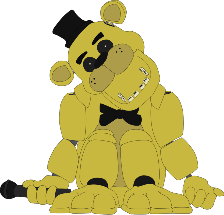 Golden Freddy Do Five Nights At Freddy's 1 (911x877)