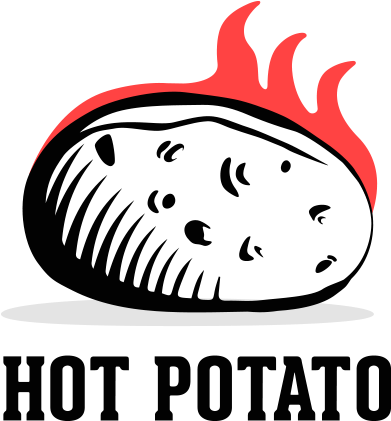 Drain The Peas, Saving The Liquid And Setting It Aside - Hot Potato Clip Art (500x500)