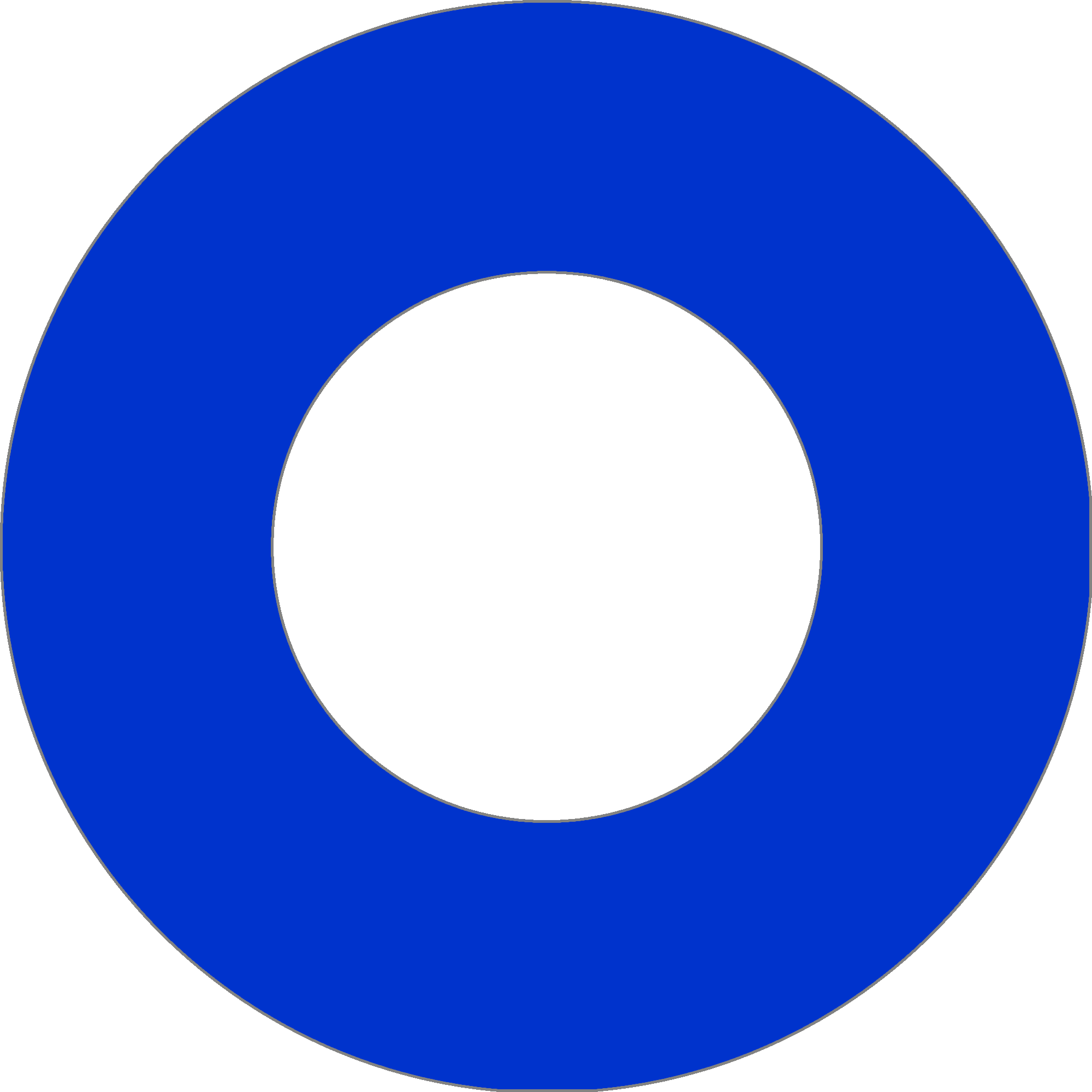 Circle Clipart Navy Blue - Navy Blue Circle Png (2000x2000)