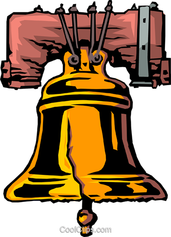 Liberty Bell Stock Vector - Liberty Bell Clip Art (345x480)