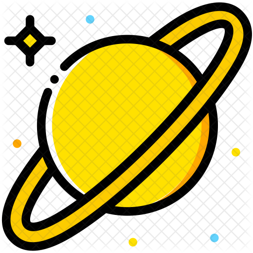 Saturn Icon - Icon Saturn (512x512)