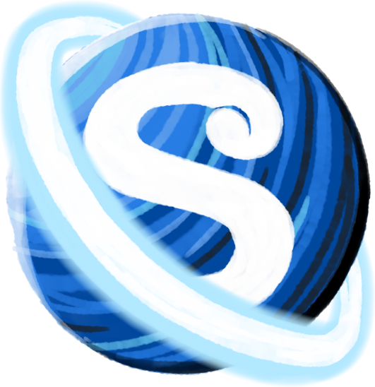 Saturn Skype Icon By Bananasplitzel - Saturn Skype Icon By Bananasplitzel (531x548)