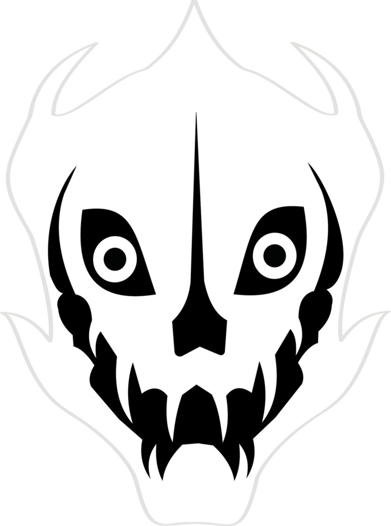 Gaster Blaster Vector By Cak3monst3r - Gaster Blaster Clipart (771x1037)
