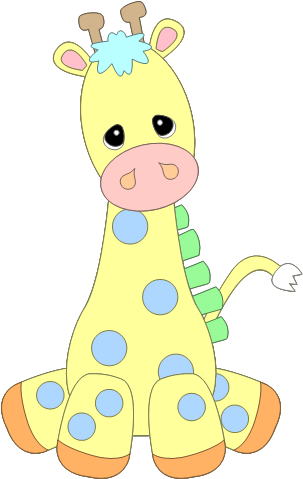 Free Stuffed Animal Giraffe - Clip Art (323x500)